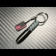 Carbon Skull Bullet keychain