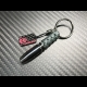 Carbon Skull Bullet keychain