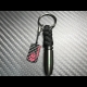 Carbon Skull Bullet keychain