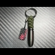 Carbon Skull Bullet keychain