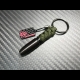 Carbon Skull Bullet keychain