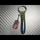 Carbon Skull Bullet keychain