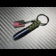 Carbon Skull Bullet keychain