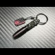 Carbon Skull Bullet keychain