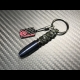 Carbon Skull Bullet keychain