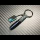 Carbon Skull Bullet keychain