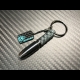 Carbon Skull Bullet keychain