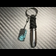 Carbon Skull Bullet keychain