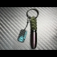 Carbon Skull Bullet keychain