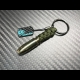 Carbon Skull Bullet keychain