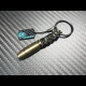 Carbon Skull Bullet keychain