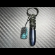 Carbon Skull Bullet keychain