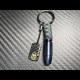 Carbon Skull Bullet keychain