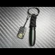 Carbon Skull Bullet keychain
