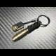 Carbon Skull Bullet keychain