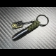 Carbon Skull Bullet keychain
