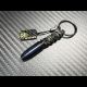 Carbon Skull Bullet keychain