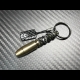 Carbon Skull Bullet keychain
