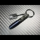 Carbon Skull Bullet keychain