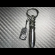 Carbon Skull Bullet keychain