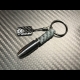 Carbon Skull Bullet keychain
