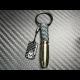 Carbon Skull Bullet keychain