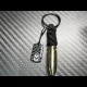 Carbon Skull Bullet keychain