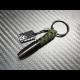 Carbon Skull Bullet keychain