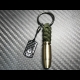 Carbon Skull Bullet keychain
