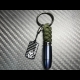 Carbon Skull Bullet keychain