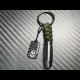 Carbon Skull Bullet keychain