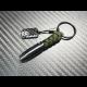 Carbon Skull Bullet keychain